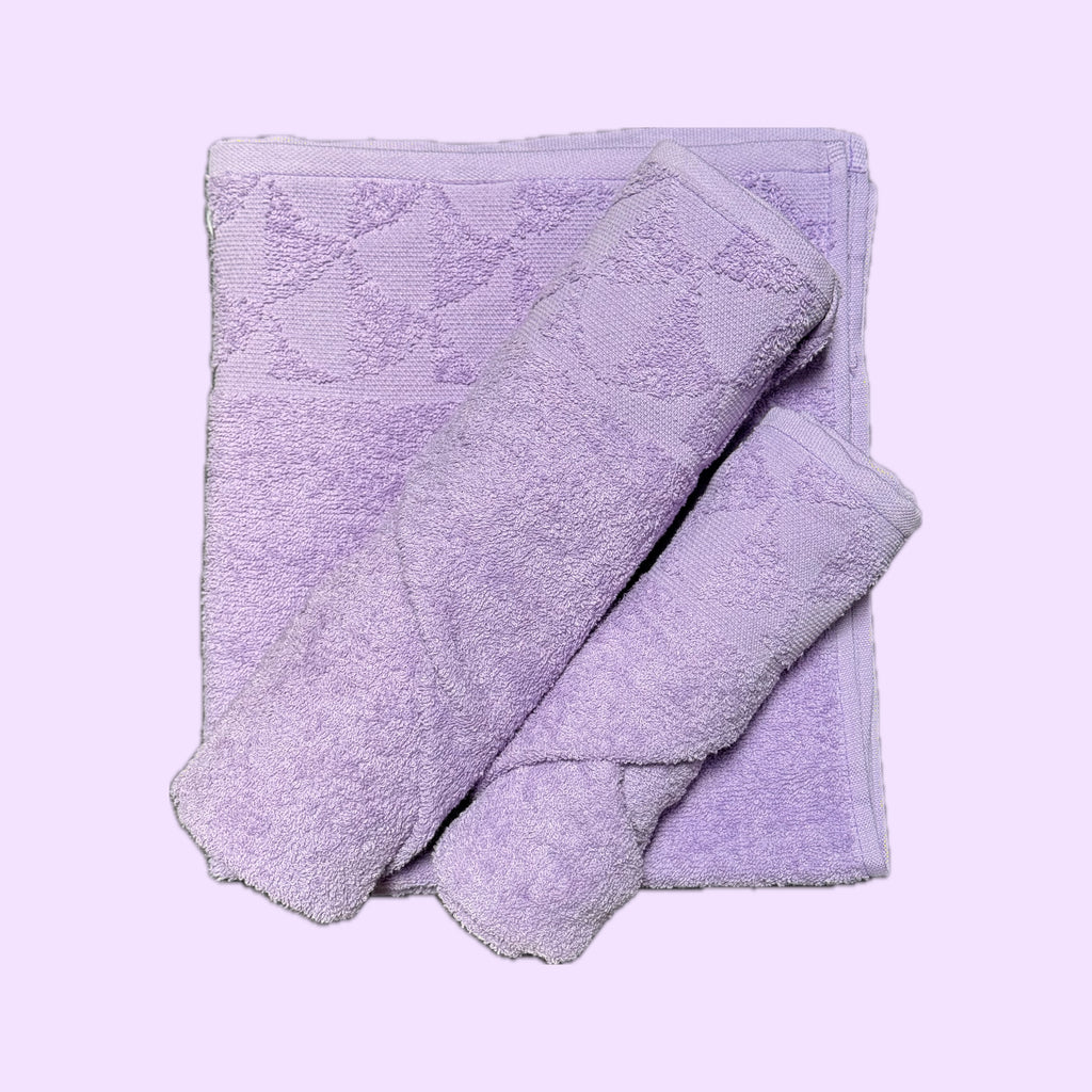 Pack de serviettes 100% coton 3 pcs