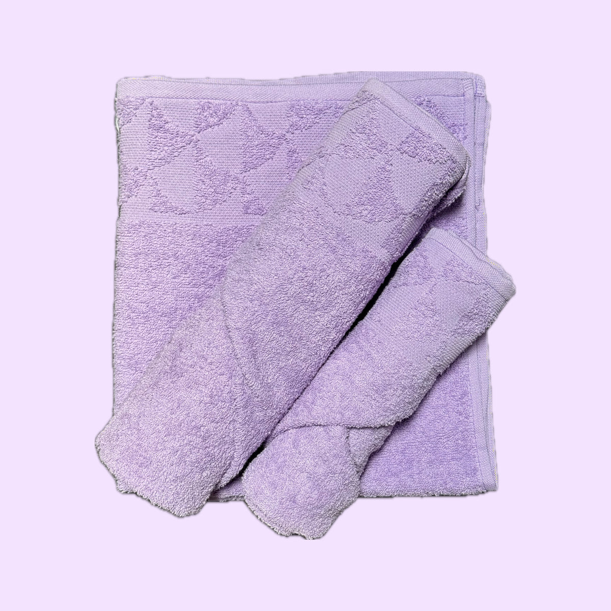 Pack de serviettes 100% coton 3 pcs