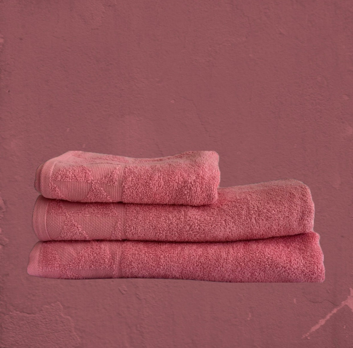Pack de serviettes 100% coton 3 pcs