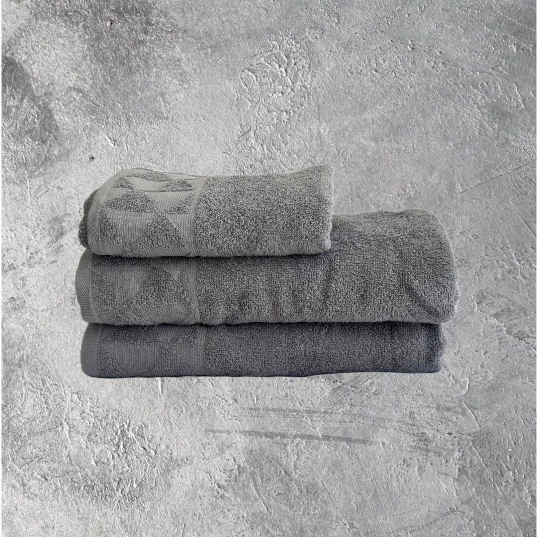 Pack de serviettes 100% coton 3 pcs